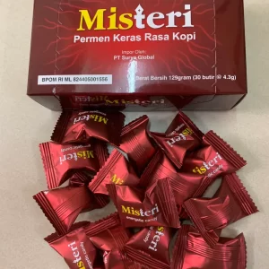 Alternative view of 印尼红糖 Misteri Candy  人參咖啡糖  咖啡糖   耐力糖  30/1盒   香港現貨正品